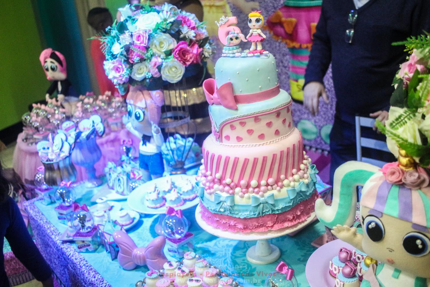 Lol Suprise Personagem Vivo Para Festas.