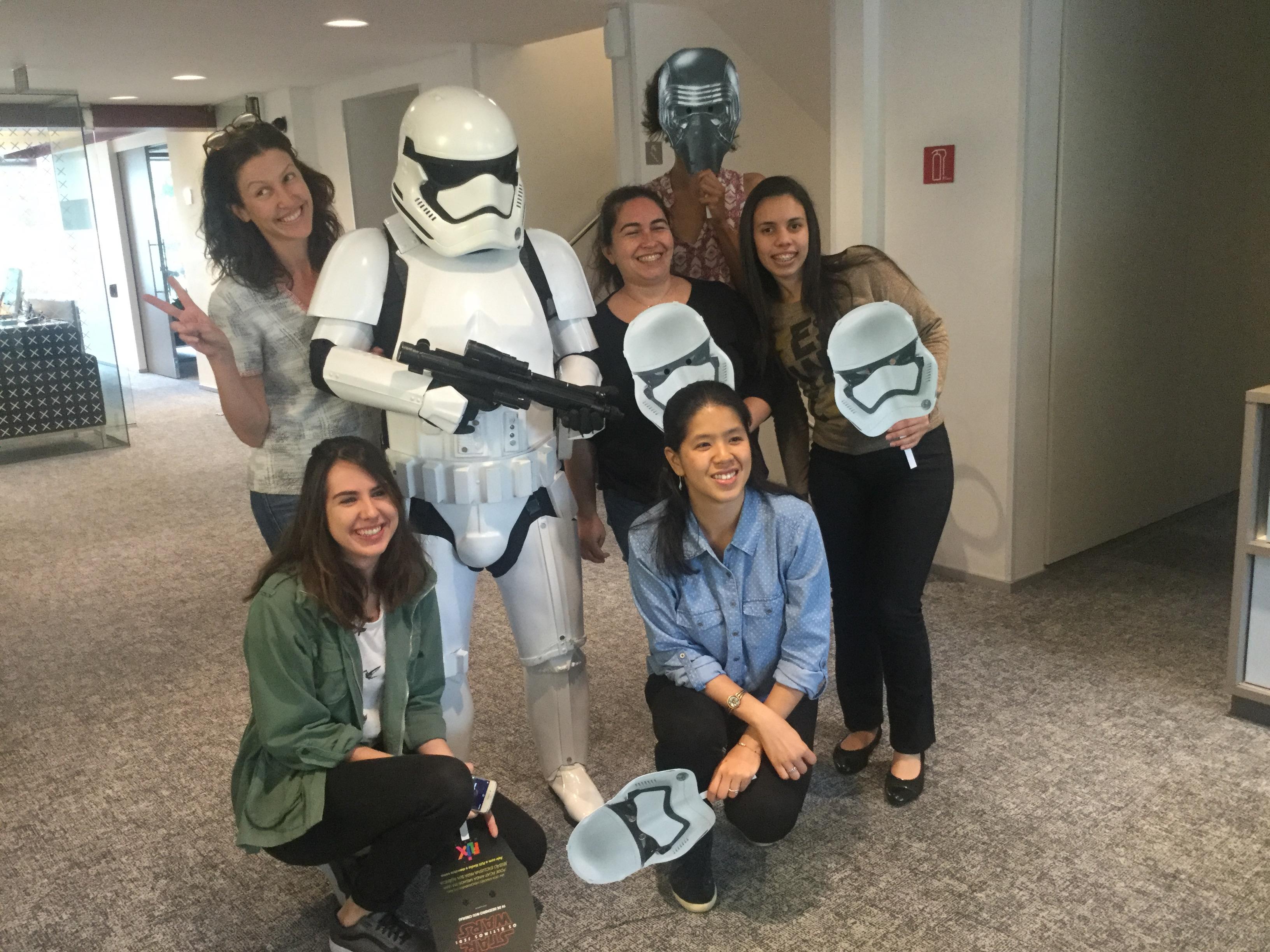 Stormtrooper personagens vivos para eventos