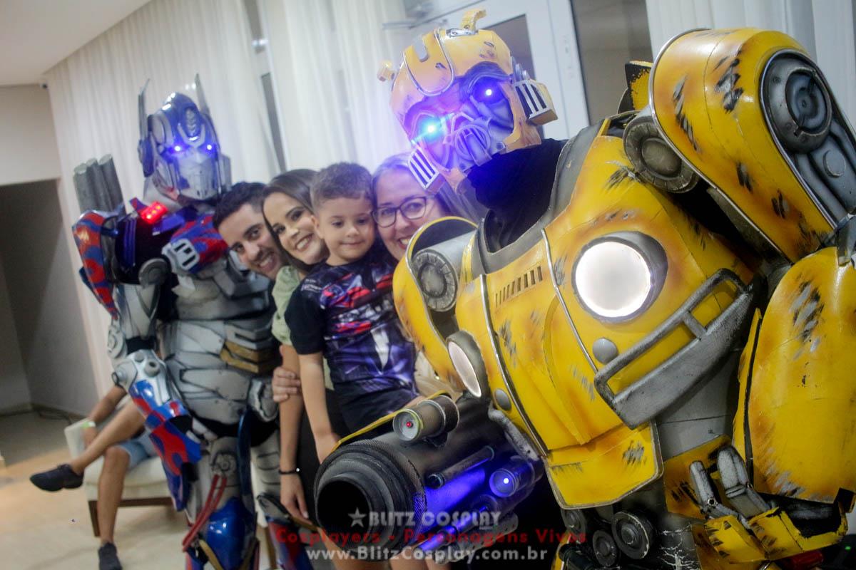 Transformers Personagem Vivo Para Festas e Eventos 