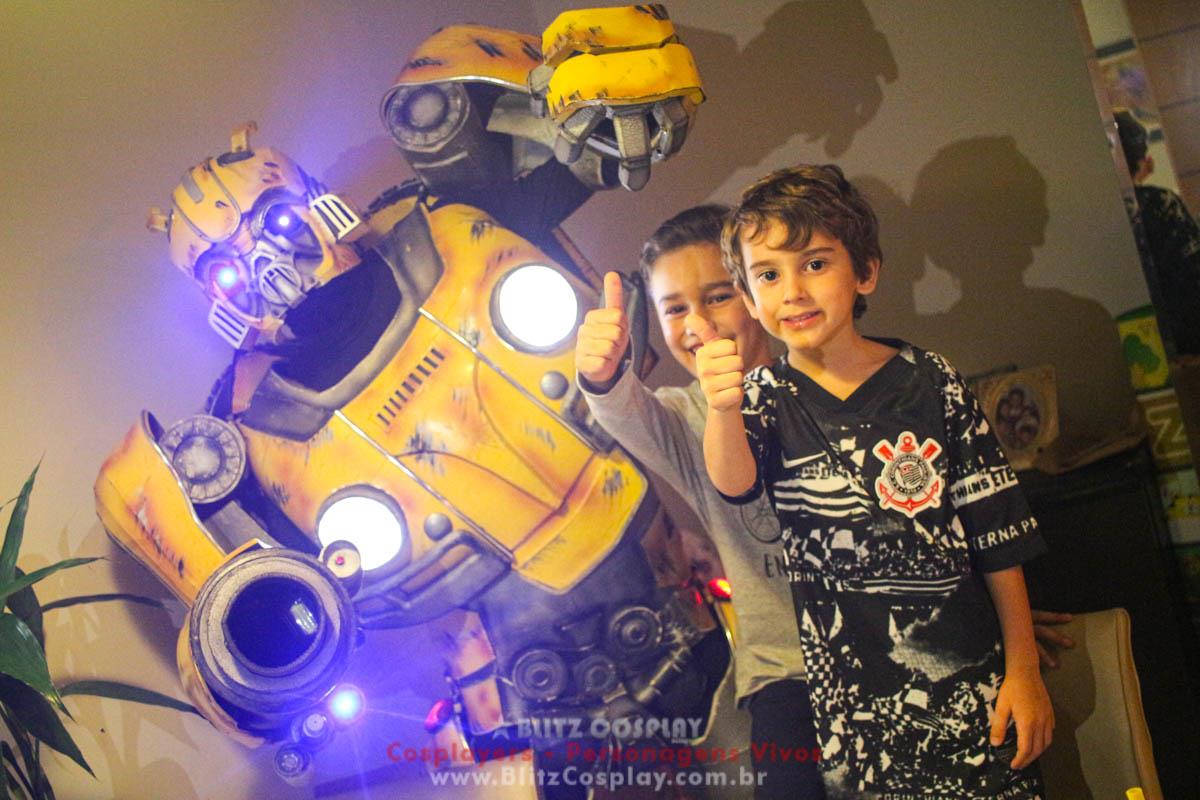 Bumblebee Personagem Vivo Para Festas e Eventos.
