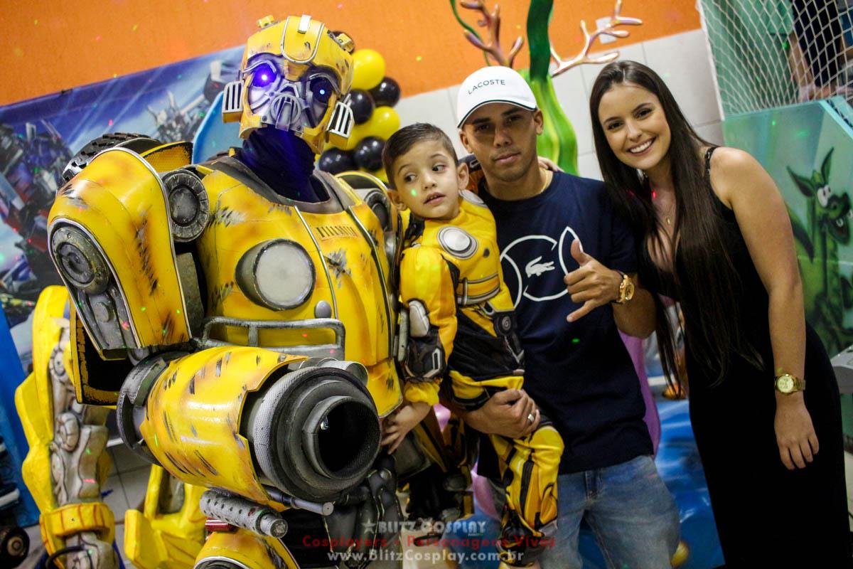 Bumblebee Personagem Vivo Para Festas.