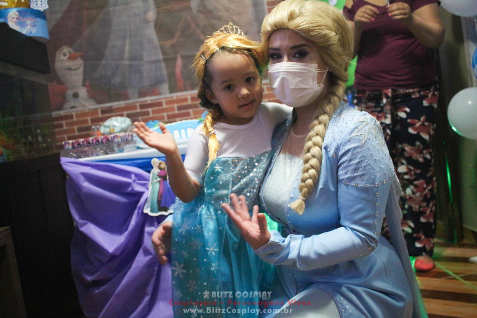 Elsa Personagem Vivo Para Festas e Eventos.