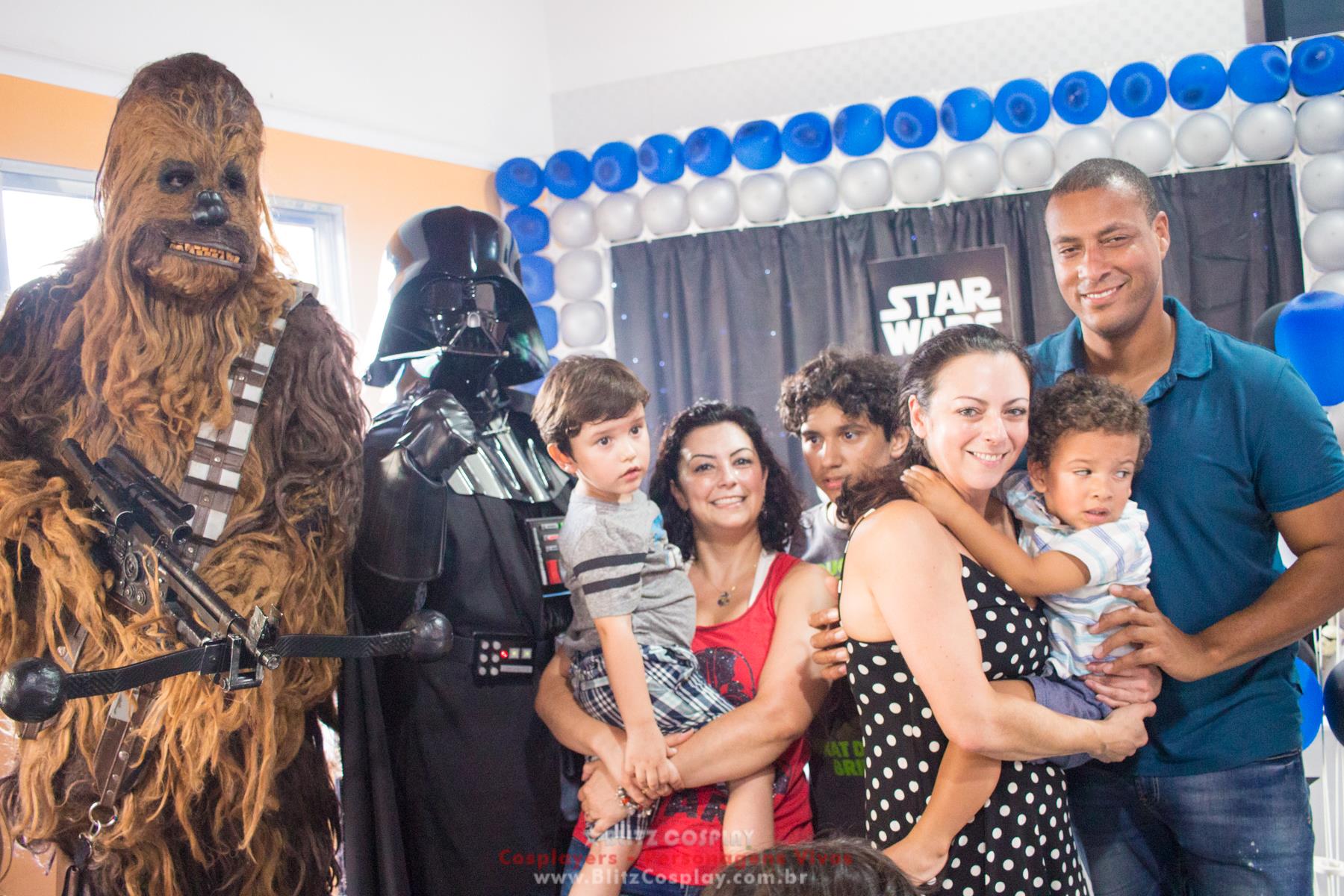 Star Wars Personagens vivos para festa