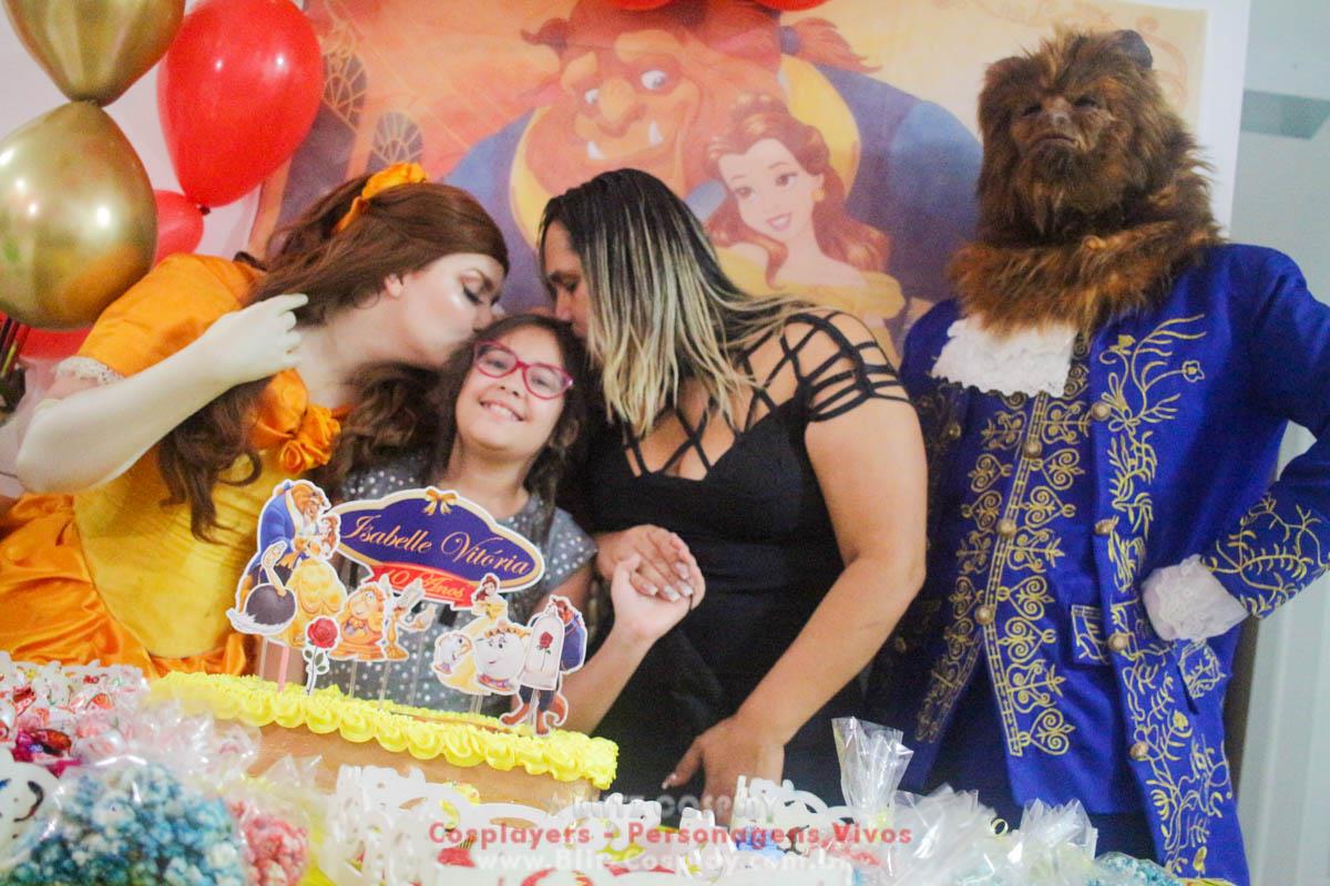 A Bela e a Fera Personagem Vivo Para Festa e Eventos.