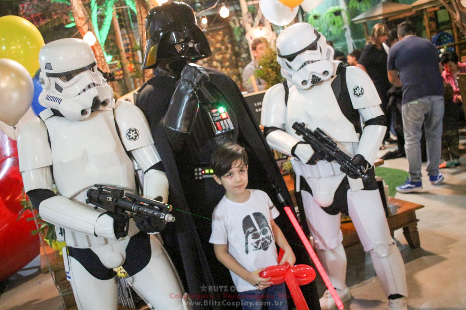 Star Wars Personagem Vivo Para Festas.