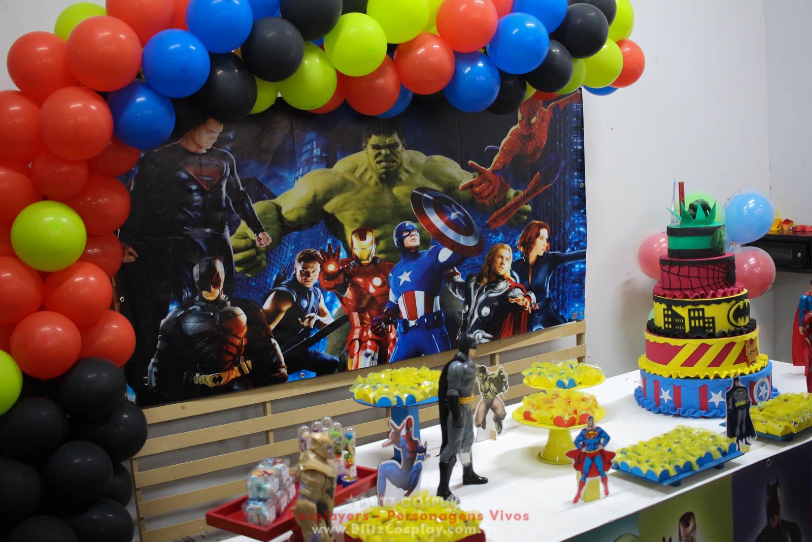 Hulk Personagem Vivo Para Festas e Eventos.