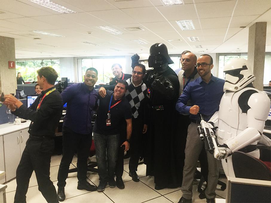 Personagens vivos Stormtroopers