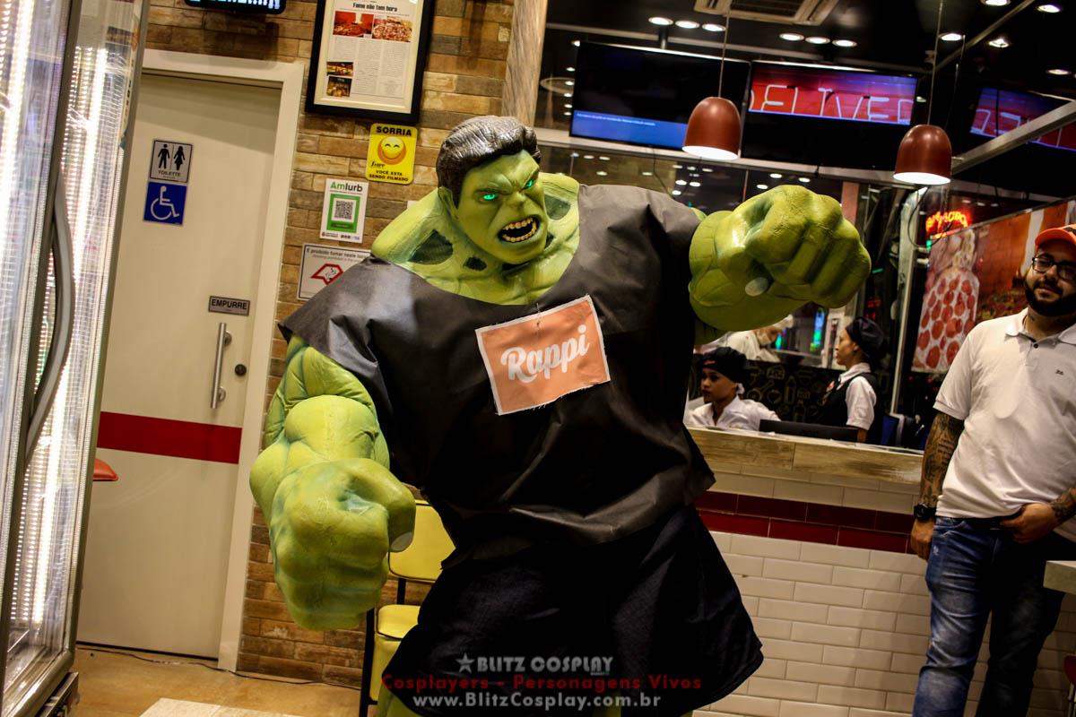 Os Vingadores Personagens Vivos Para Festas.