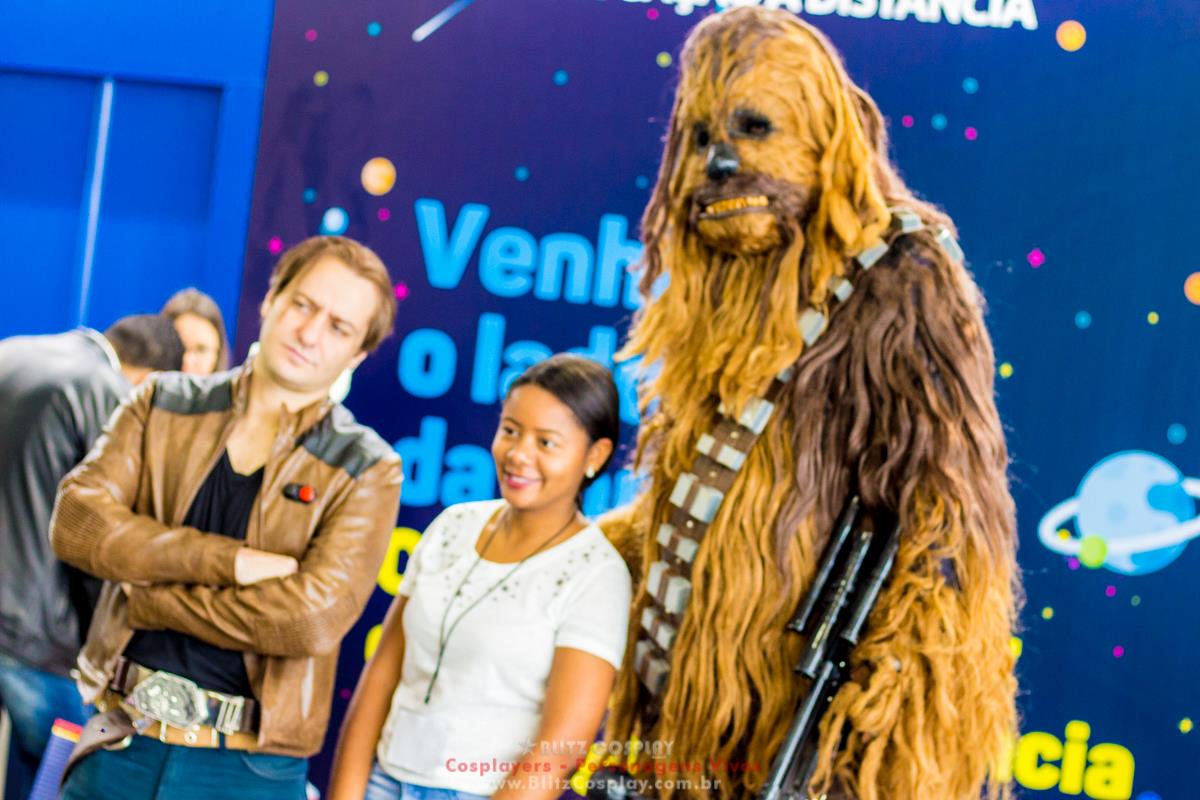 Chewbacca personagem vivo para eventos