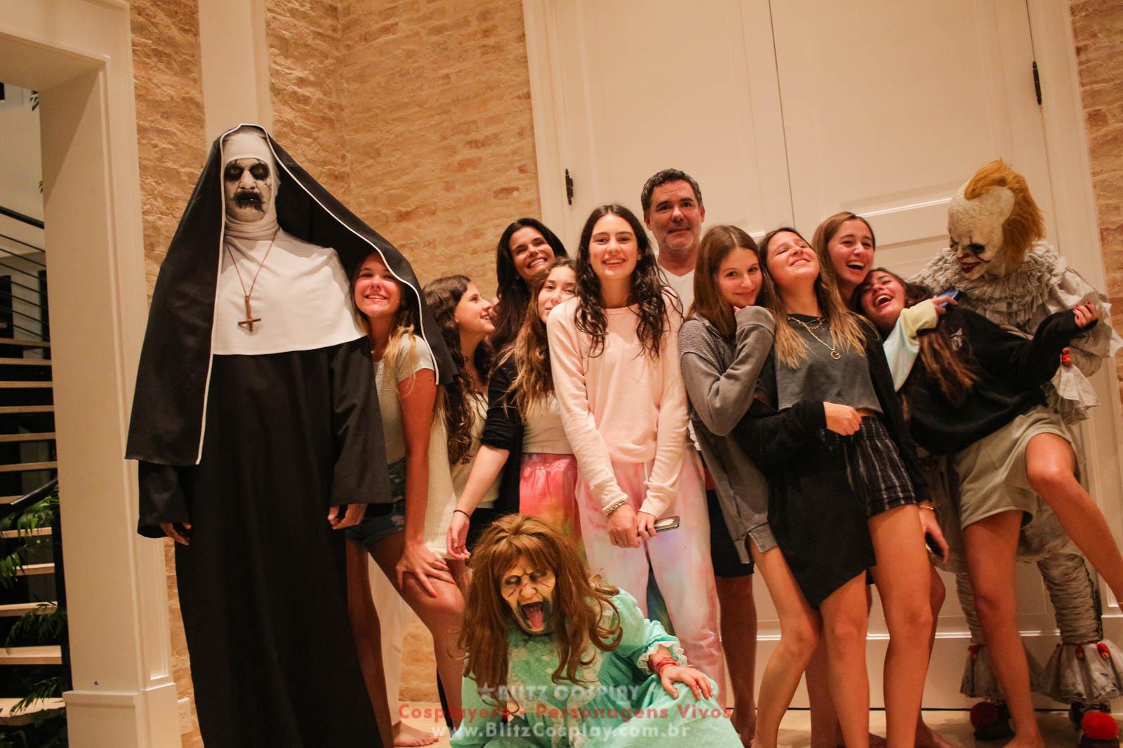 Terror Personagens Vivo Para Festas e Eventos.