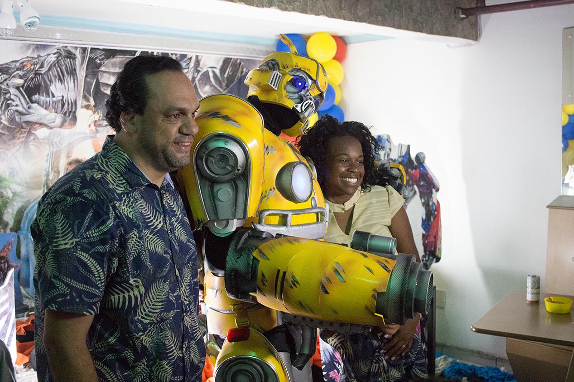 Transformers Personagens vivos para festas