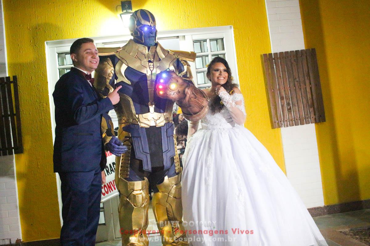 Thanos Personagem Vivo Para Festas e Eventos.
