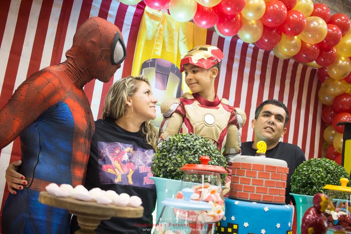 Homem Aranha Personagem vivo