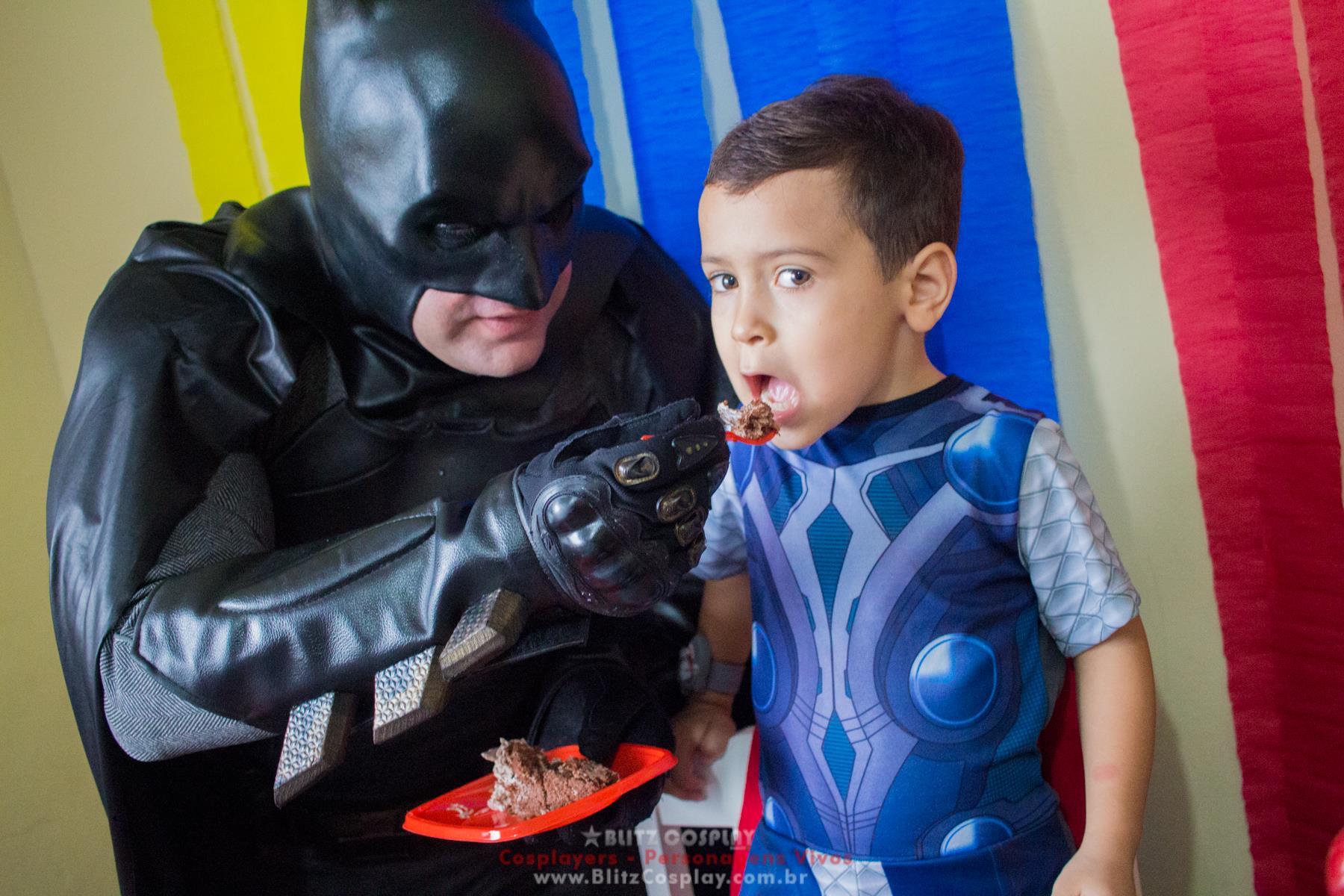 Batman personagem vivo para festas e aniversários 
