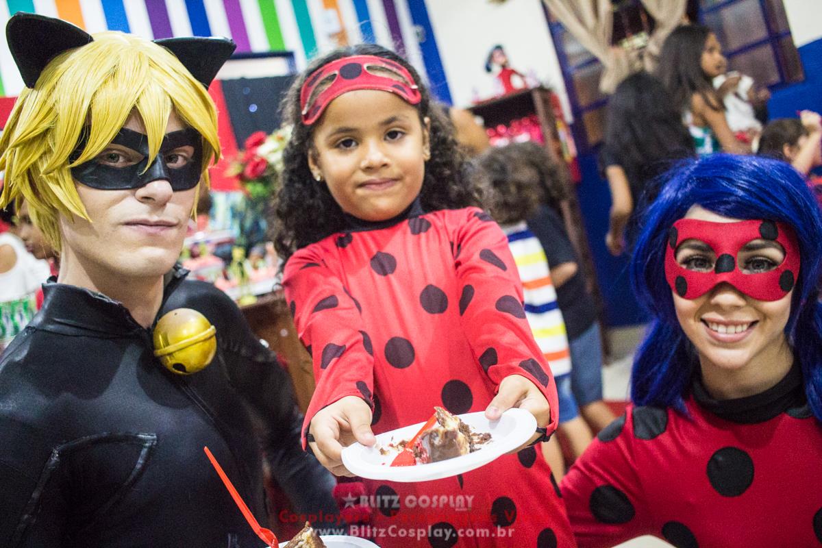 Personagens Vivos Ladybug Para Aniversários