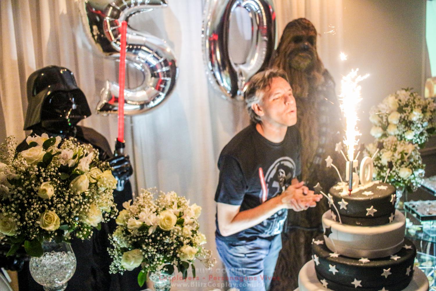 Star Wars Personagem Vivo Para Festas