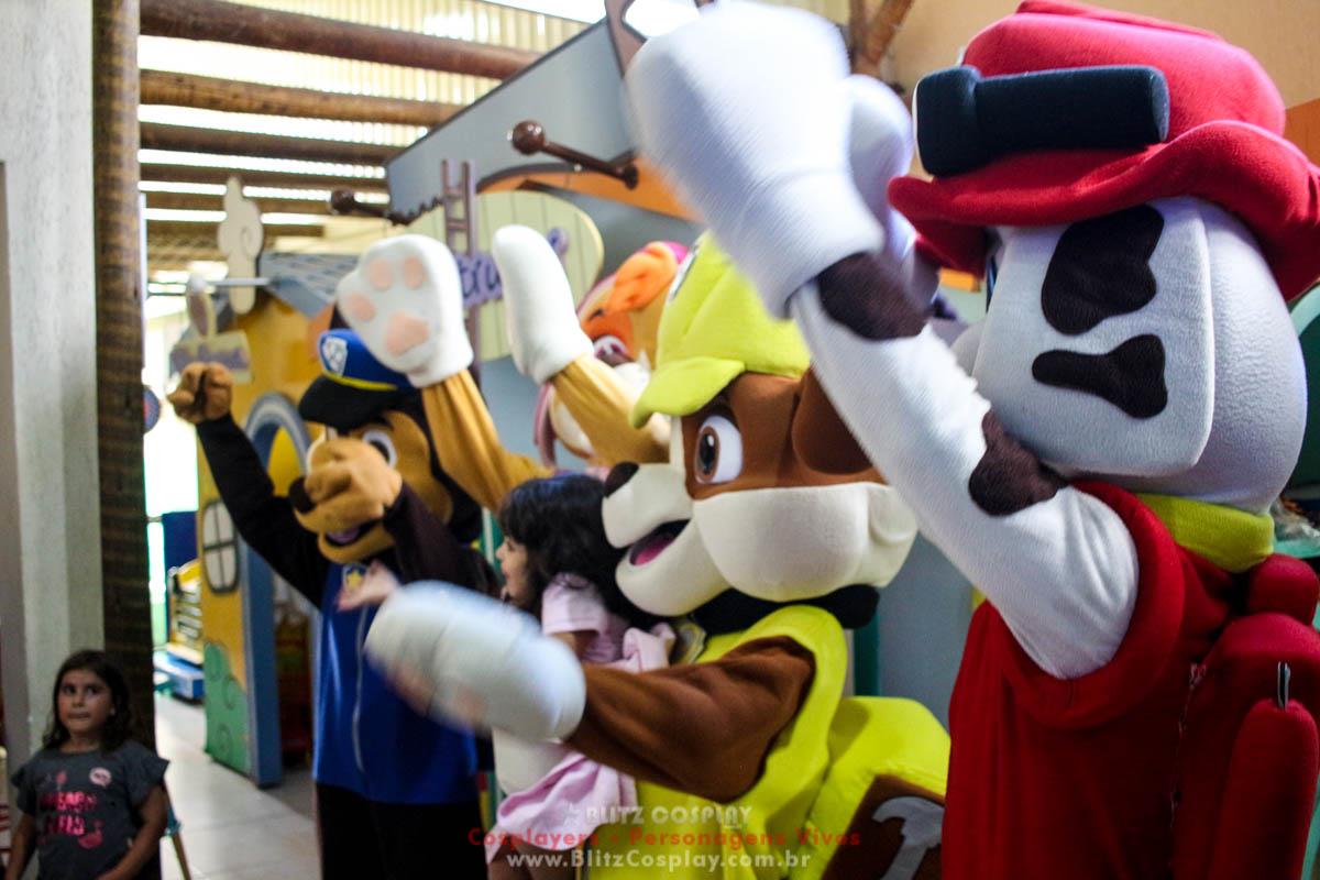 Patrulha Canina Personagens Vivos Para Festas.