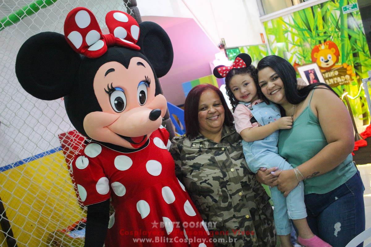 Minnie Personagens Vivos para Festas e Eventos.