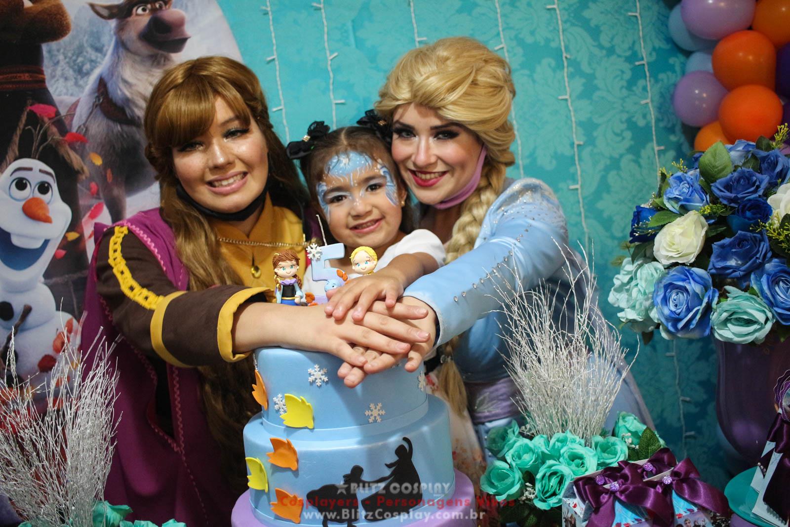 Frozen Personagens Vivos para Festas e Eventos.