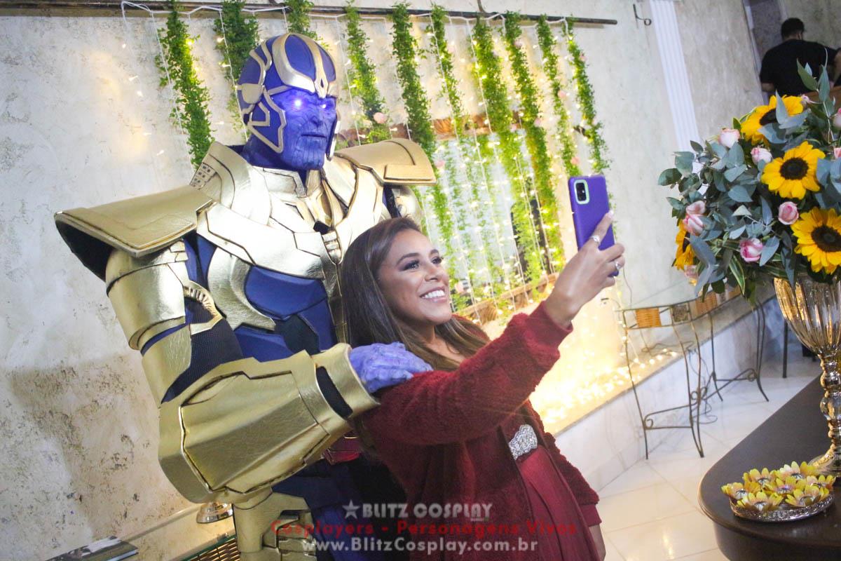 Thanos Personagem Vivo Para Festas e Eventos.