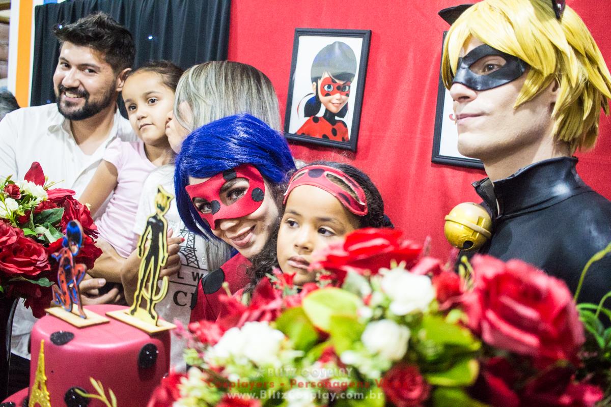 Personagens Vivos Ladybug Para Aniversários