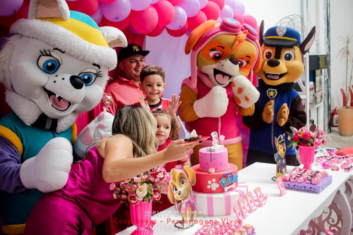 Patrulha Canina Personagens Vivos Para Festas e Eventos.