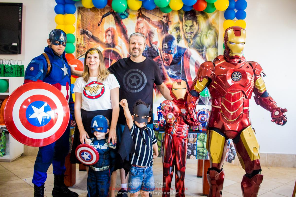 The Avengers Personagens vivos para festas