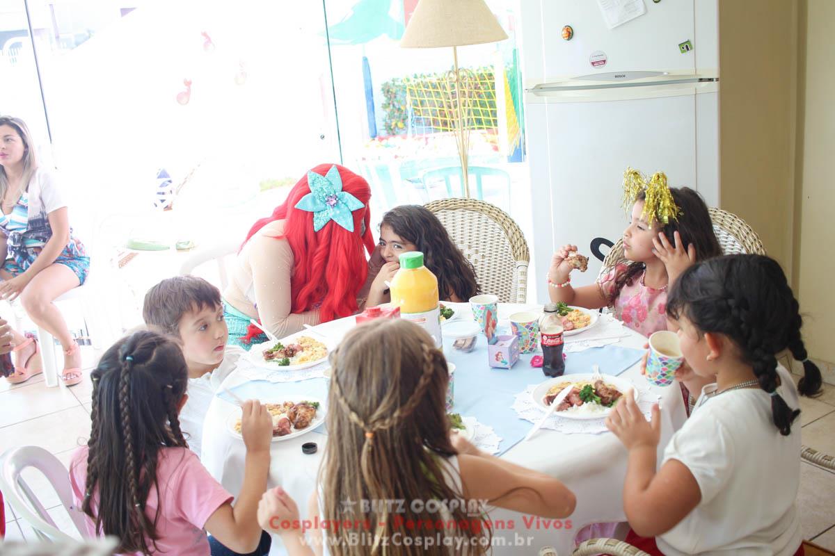 Ariel Personagem Vivo Para Festa e Eventos.