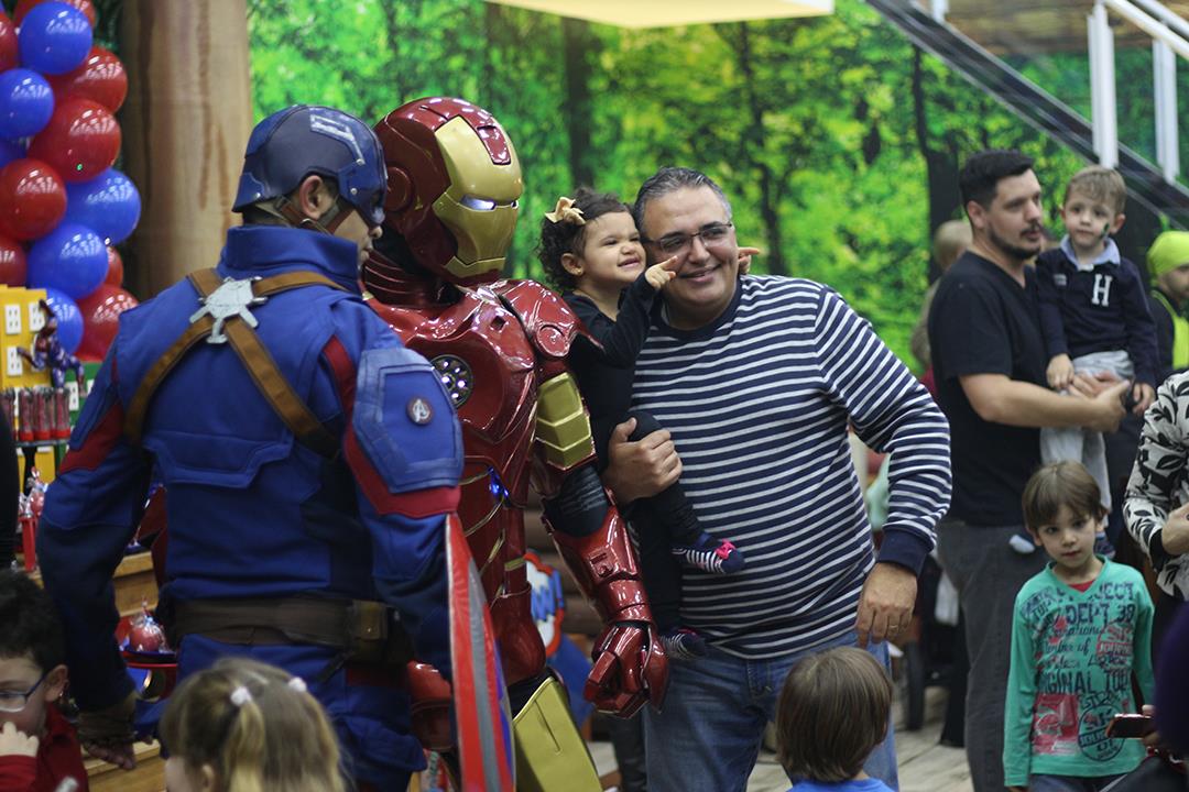 Os Vingadores Personagens vivos