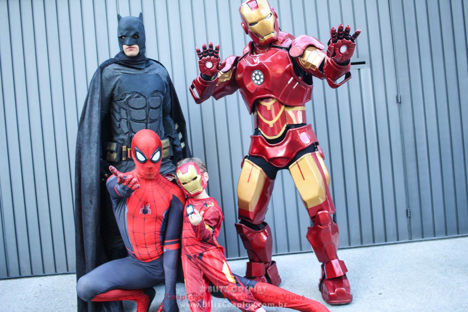 Heróis Betina Personagens Vivos Para Festas e Eventos.