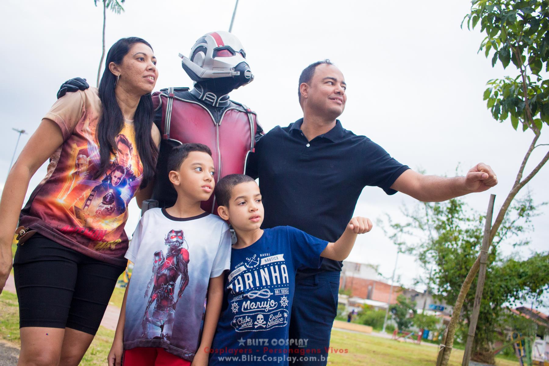 Homem Formiga Personagem Vivo festas