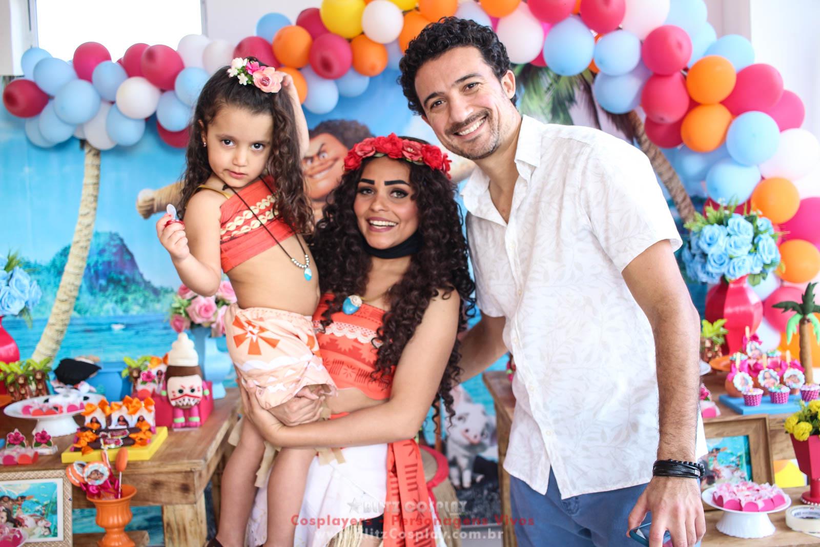 Moana Personagem Vivo Para Festa e Eventos.