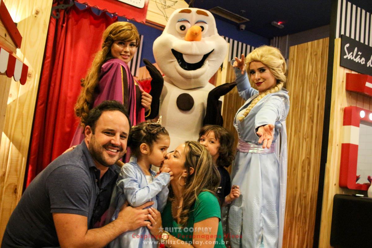 Frozen Personagens Vivos Para Festas.