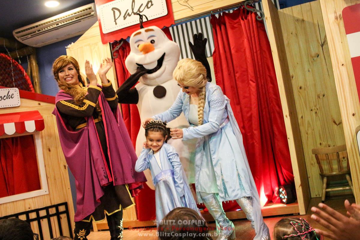 Frozen Personagens Vivos Para Festas.