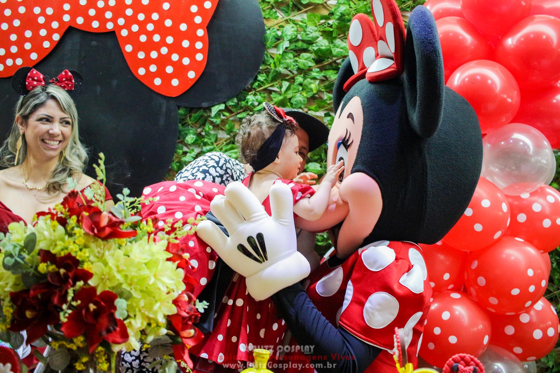 Mickey personagens vivos para festas