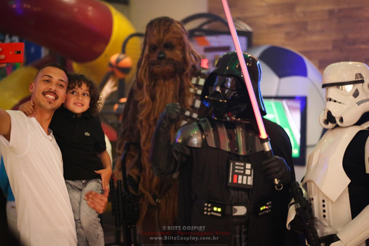 Darth Vader Personagem vivo para festa