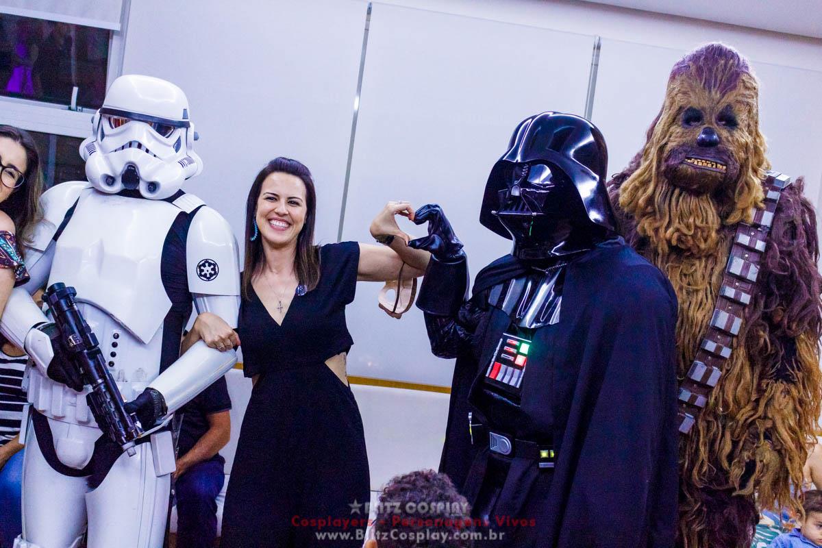 Star Wars Personagens Vivos Para Festas.