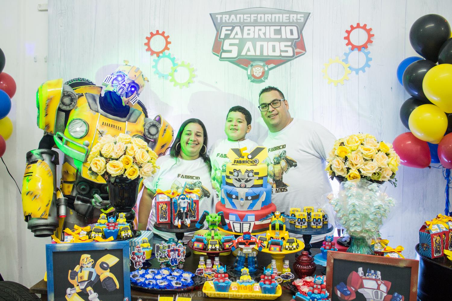 Bumblebee Personagem Vivo Para Festas.