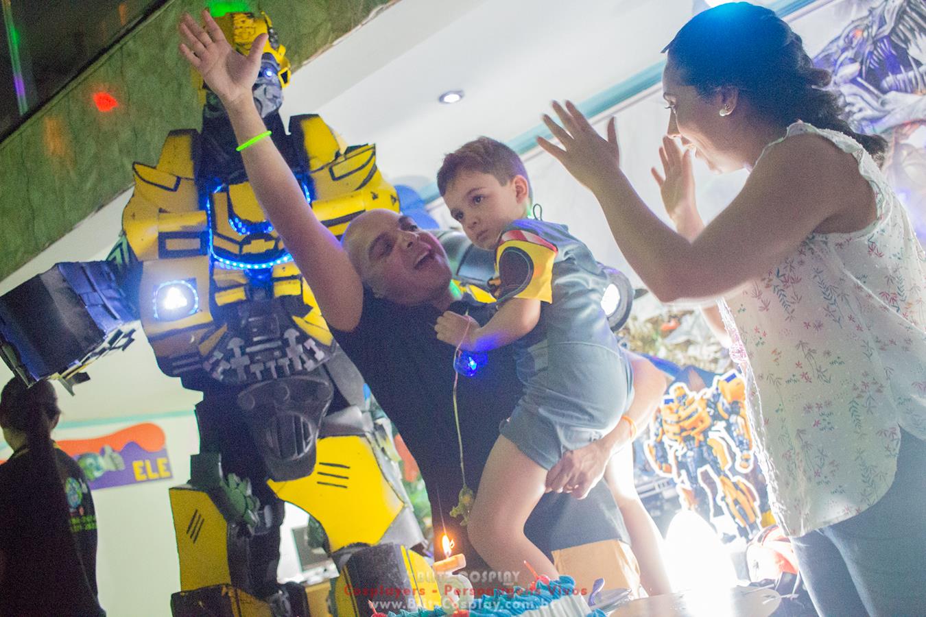 Transformers Personagens vivos para festas