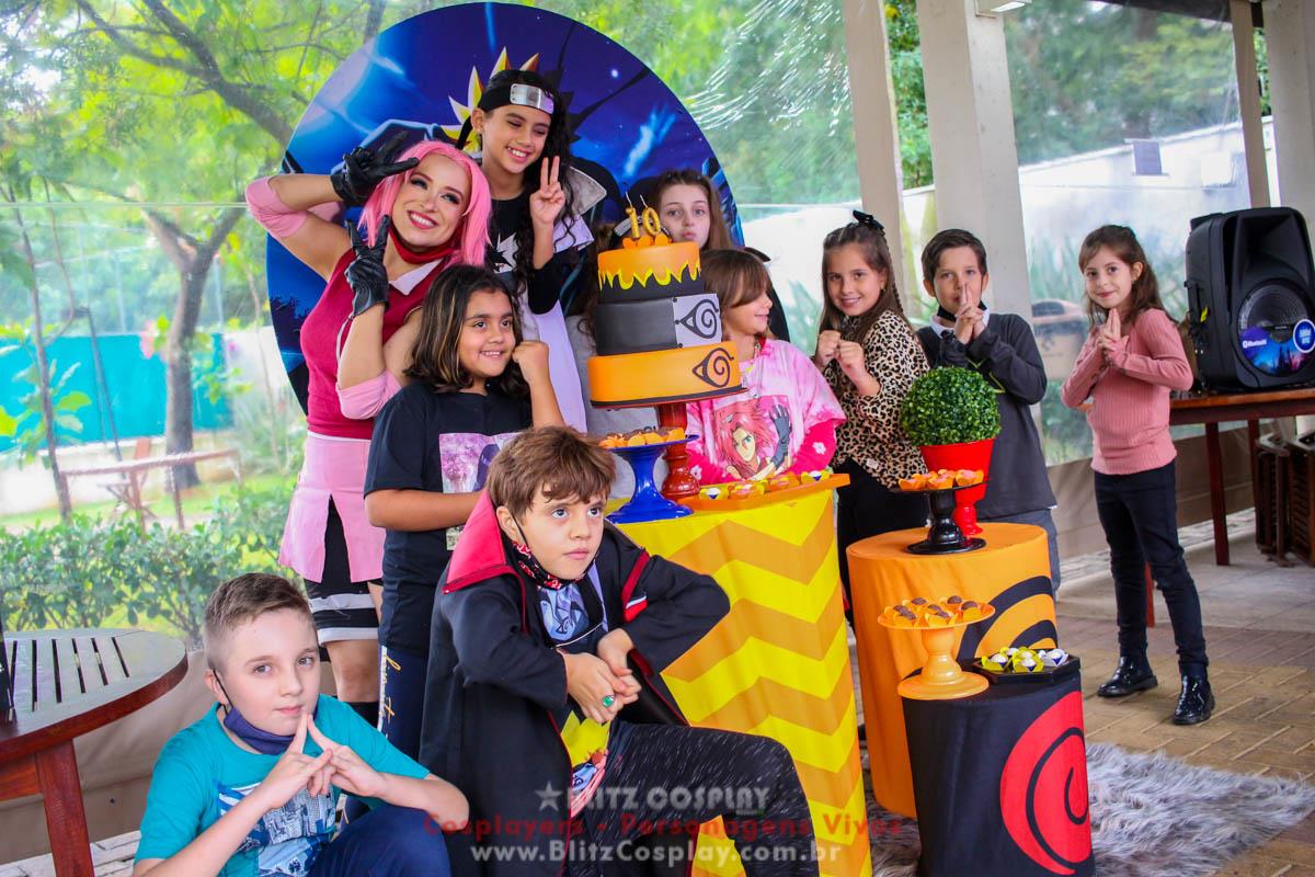 Sakura Personagem Vivo Para Festas e Eventos.