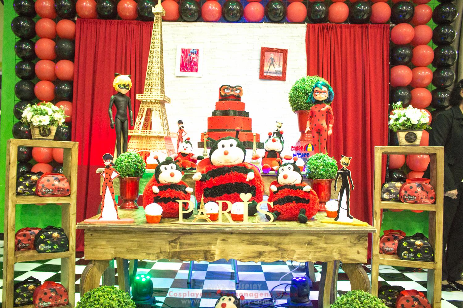 Ladybug Personagem Vivo Para Festas.