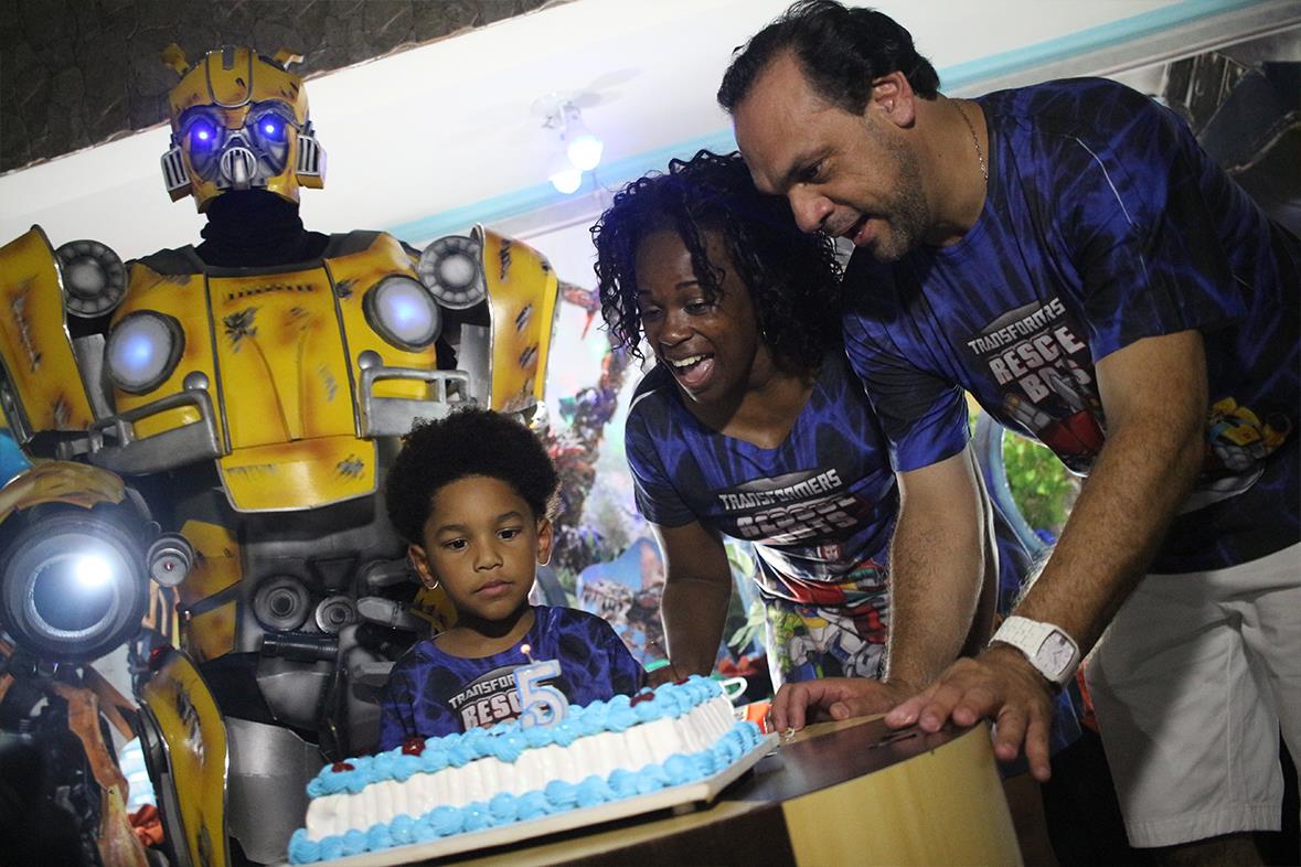 Transformers Personagens vivos para festas