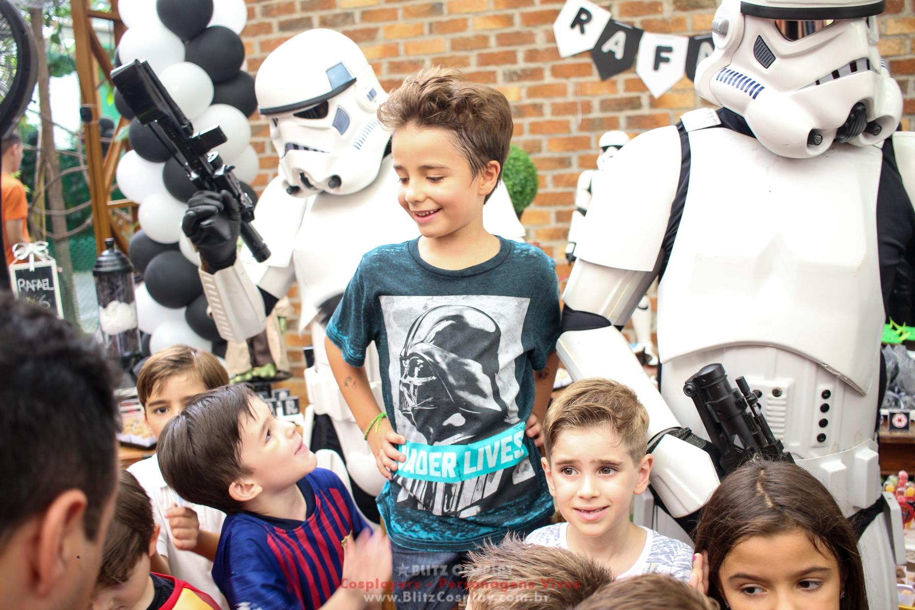 Star Wars Personagens vivos para festas 