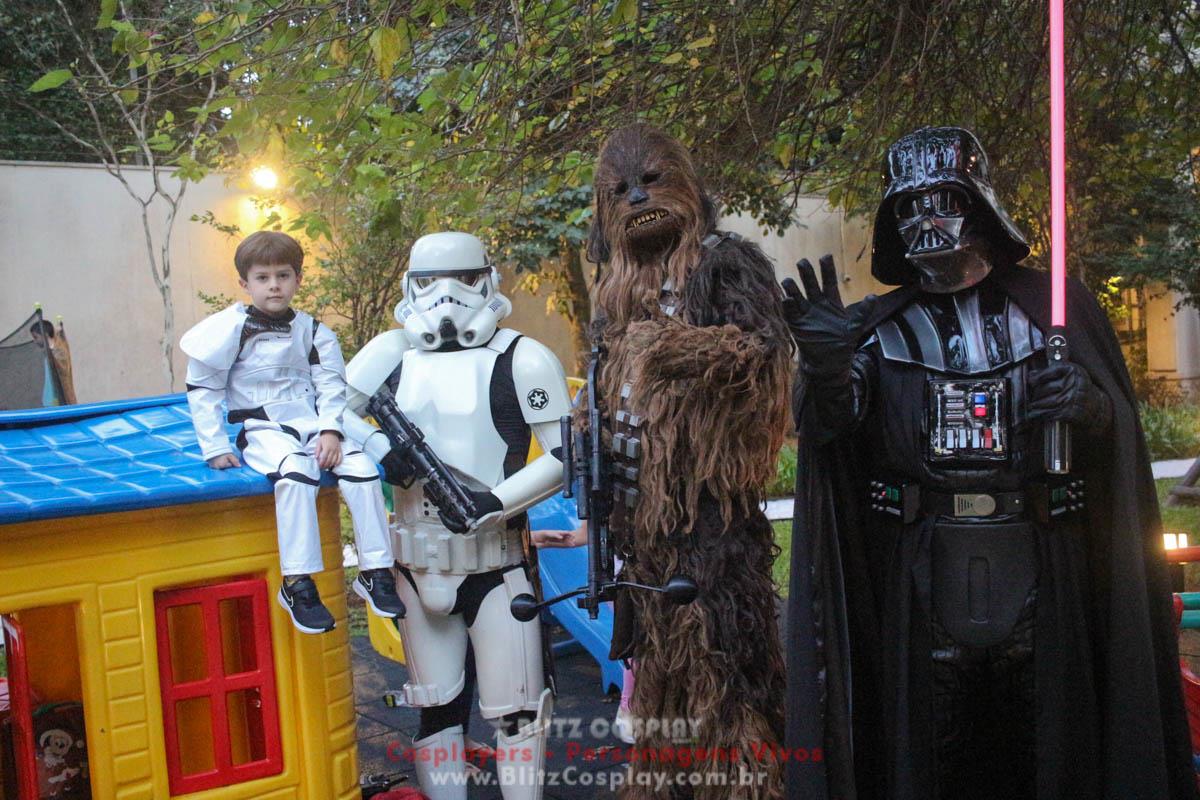 Star Wars Personagem Vivo Para Festas e Eventos.