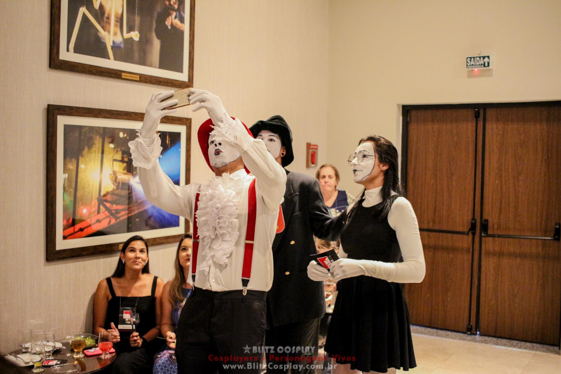Mímicos para eventos corporativos