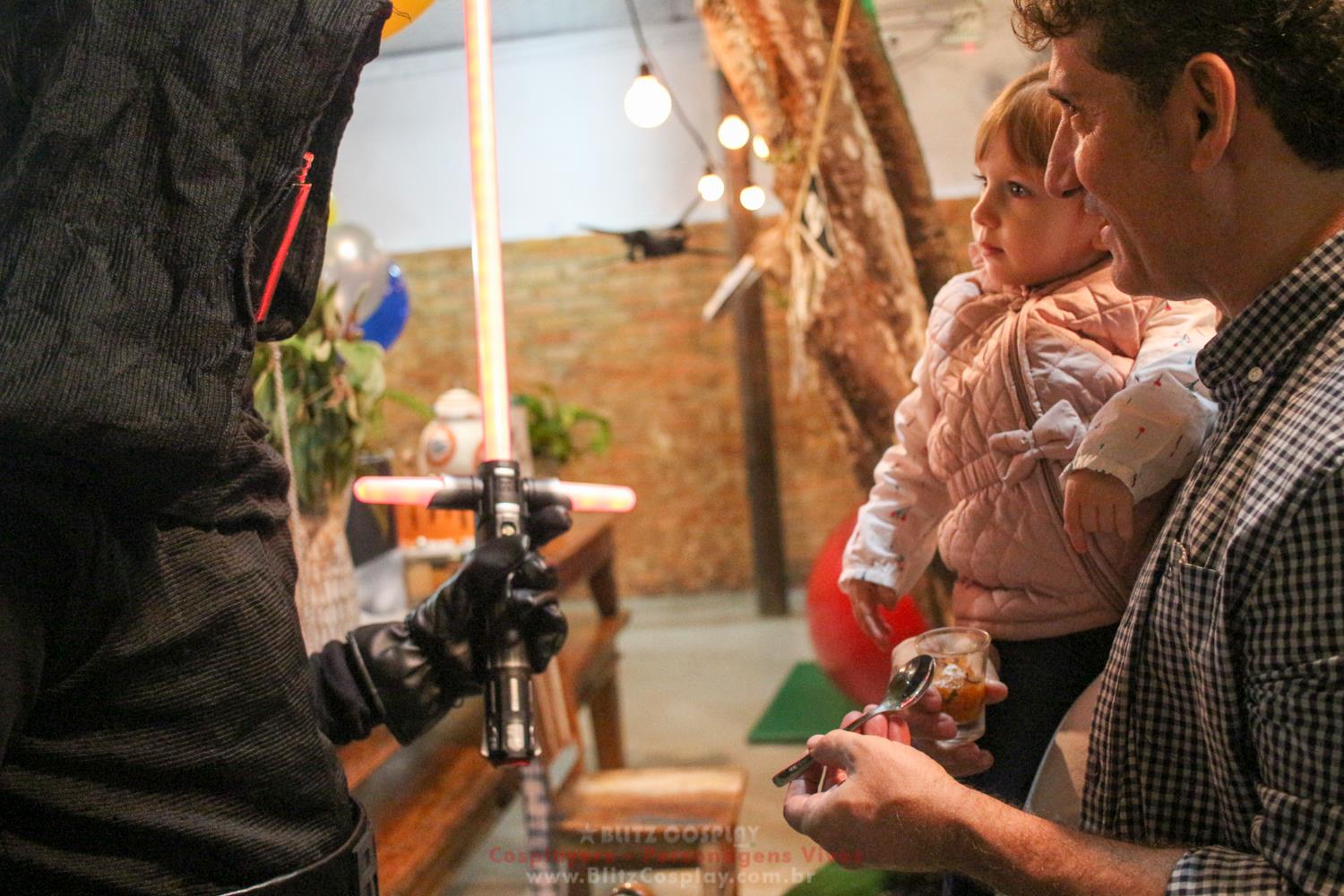 Star Wars Personagem Vivo Para Festas.