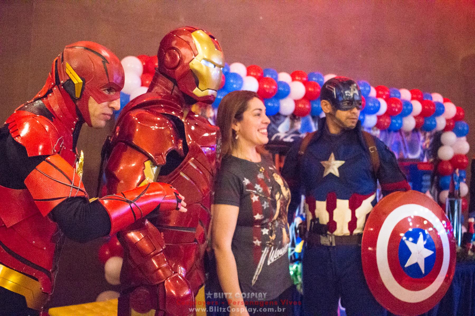 Flash personagem vivo para festas e eventos