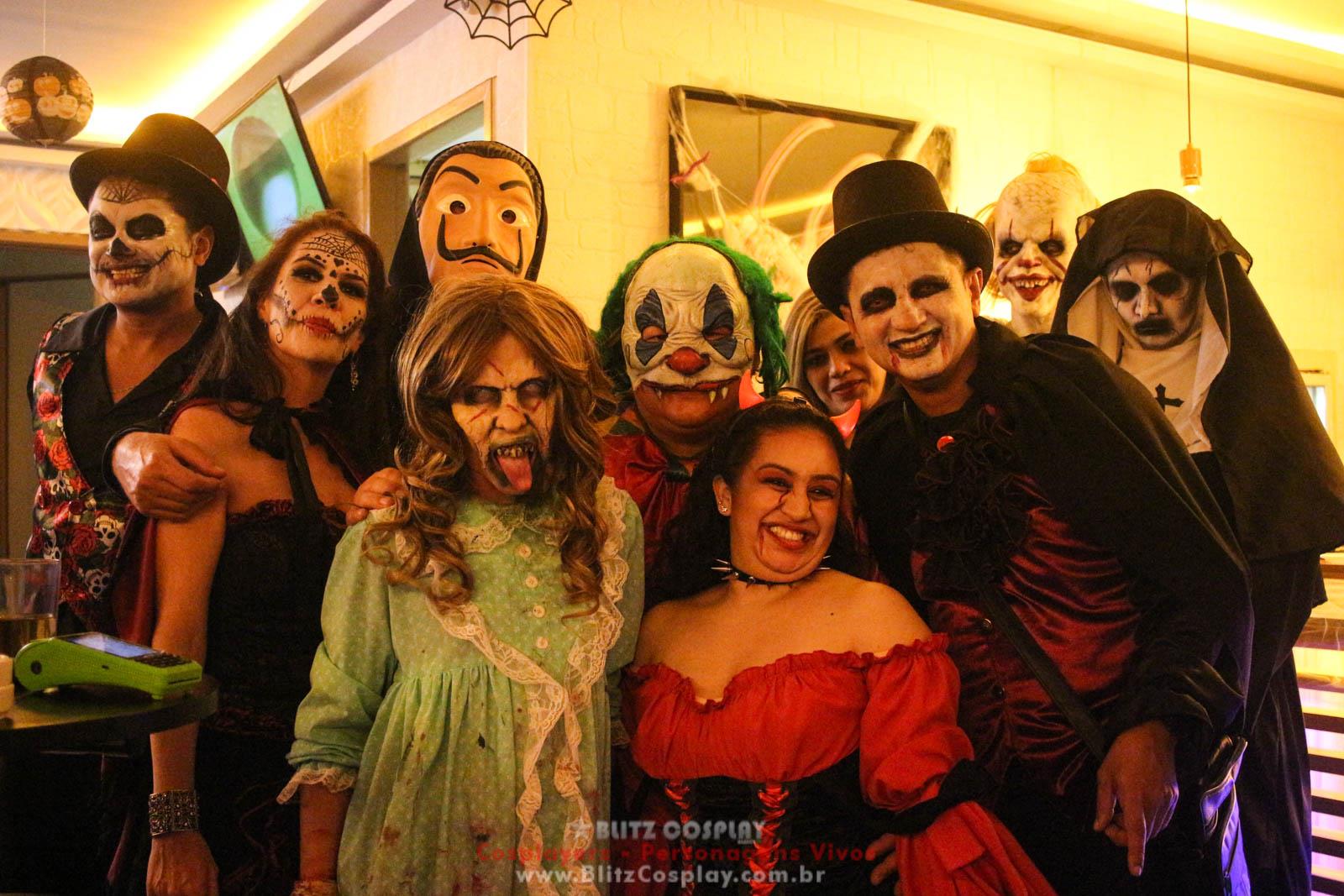 Terror Personagens Vivo Para Festas e Eventos.
