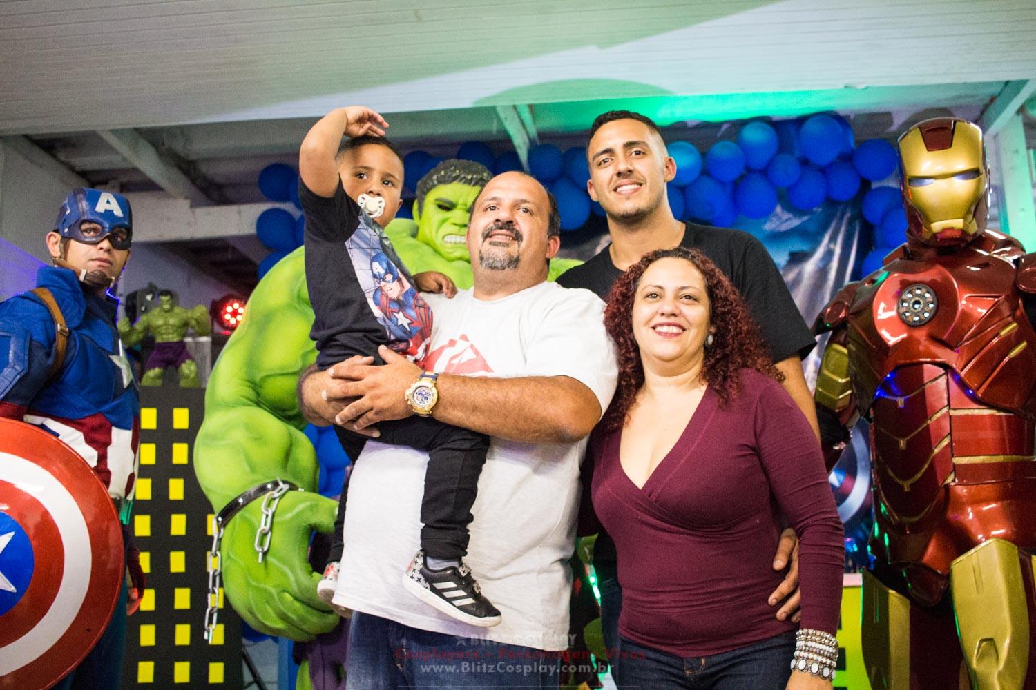 Capitão America Personagem vivo