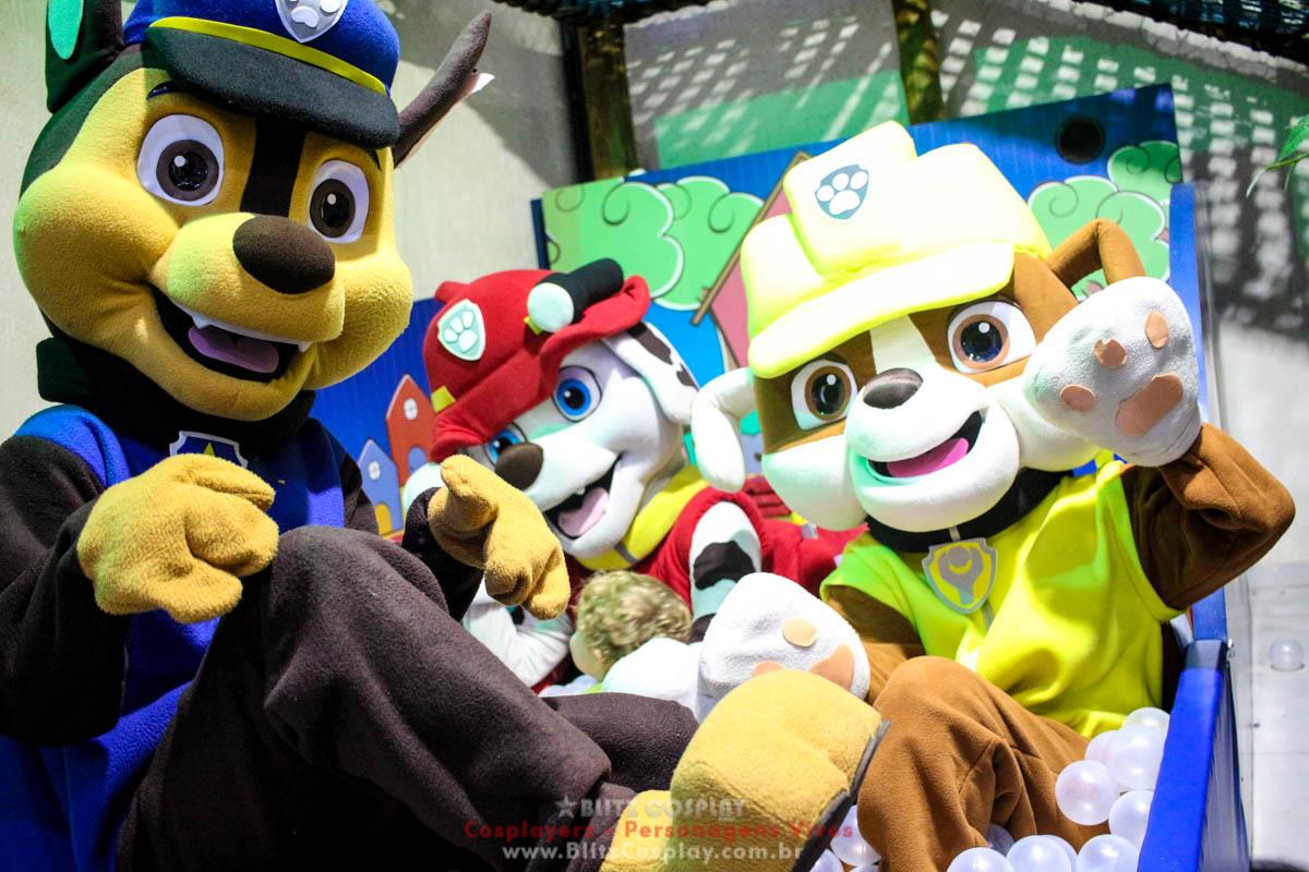 Patrulha Canina Personagens Vivos Para Festas.